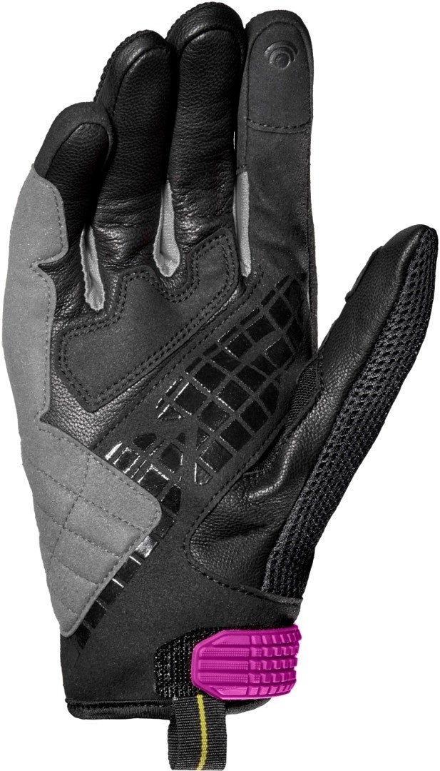 Spidi G-Carbon Damer motorcykel handsker sort/hvid/pink L Figur 3