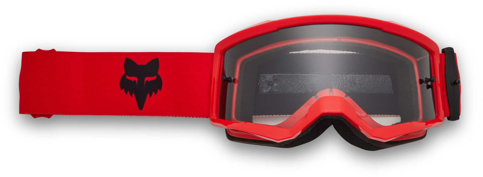 FOX Main Core Ochelari de motocross pentru tineret roșu Figura 1