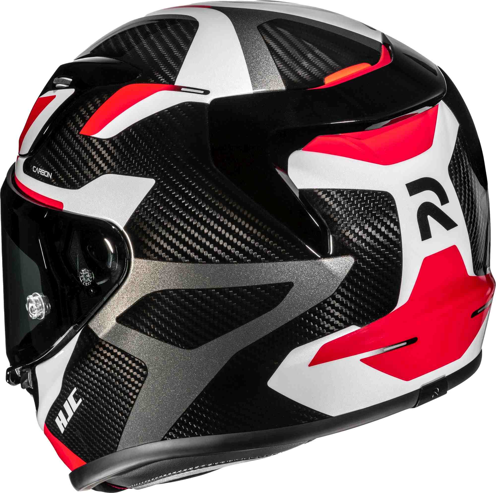 HJC RPHA 12 Carbon Xentra Helm schwarz/weiß/rot M (57/58) Abbildung 3