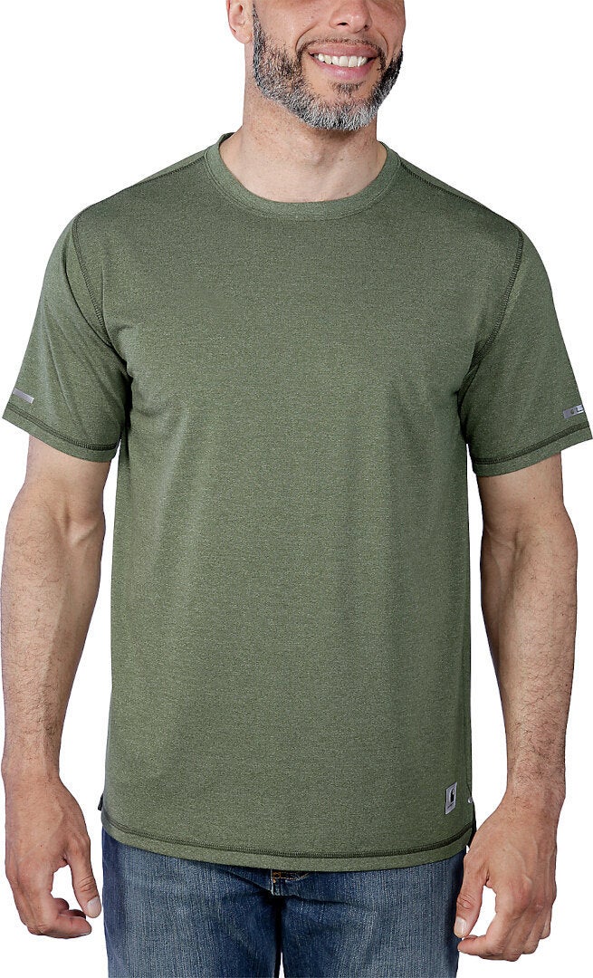 Carhartt Lightweight Durable Relaxed Fit Triko tmavě zelená L Obrázek 4