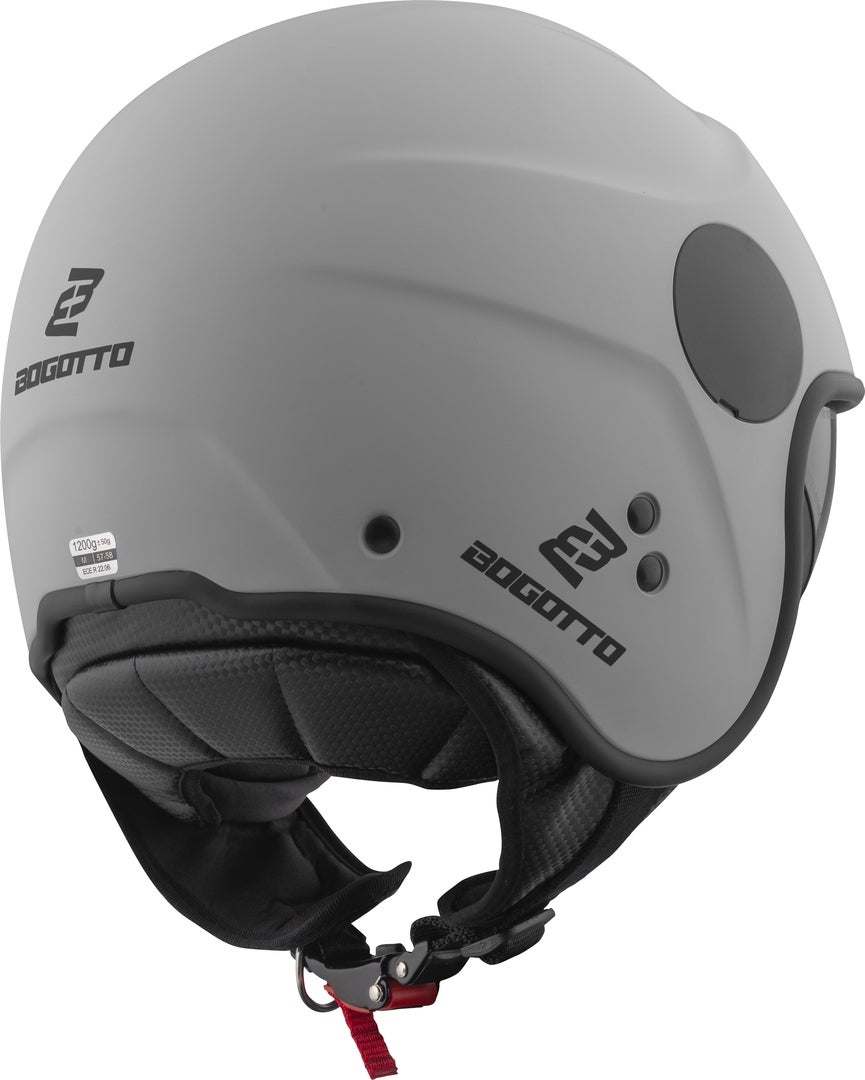 Bogotto H595 SPN Jethelm grau matt M Abbildung 2