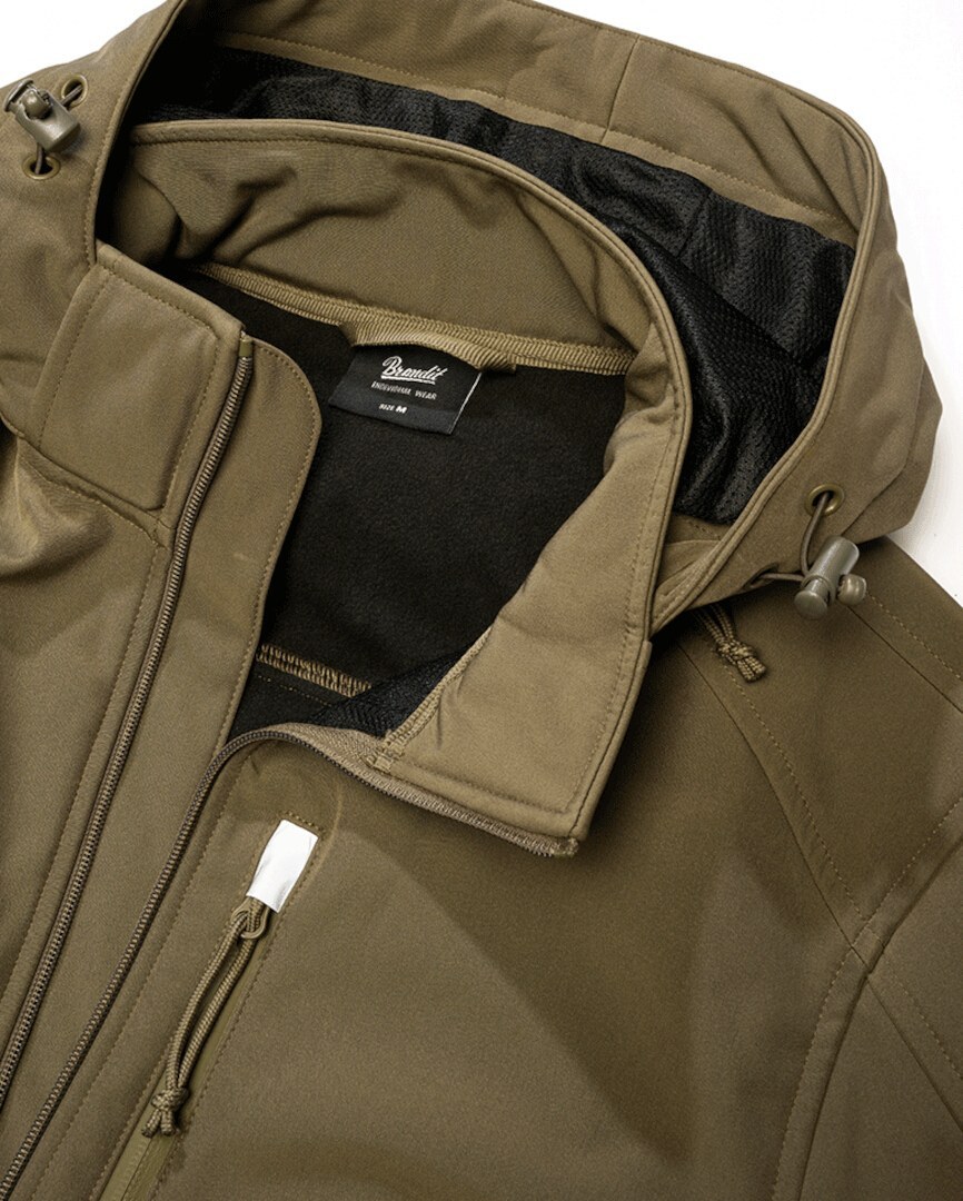 Brandit Hurricane Softshell Veste olive XL Figure 4
