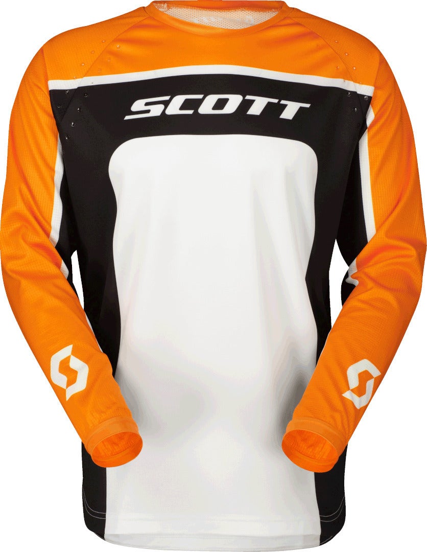 Scott 350 Track Evo 2023 Motocross trøje sort/orange M Figur 1