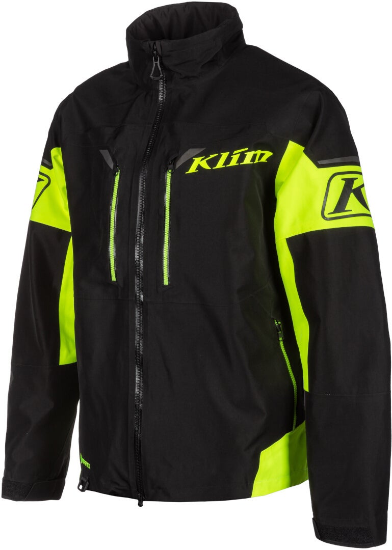Klim Tomahawk スノーモービルジャケット 黒/ネオン XXL 図1