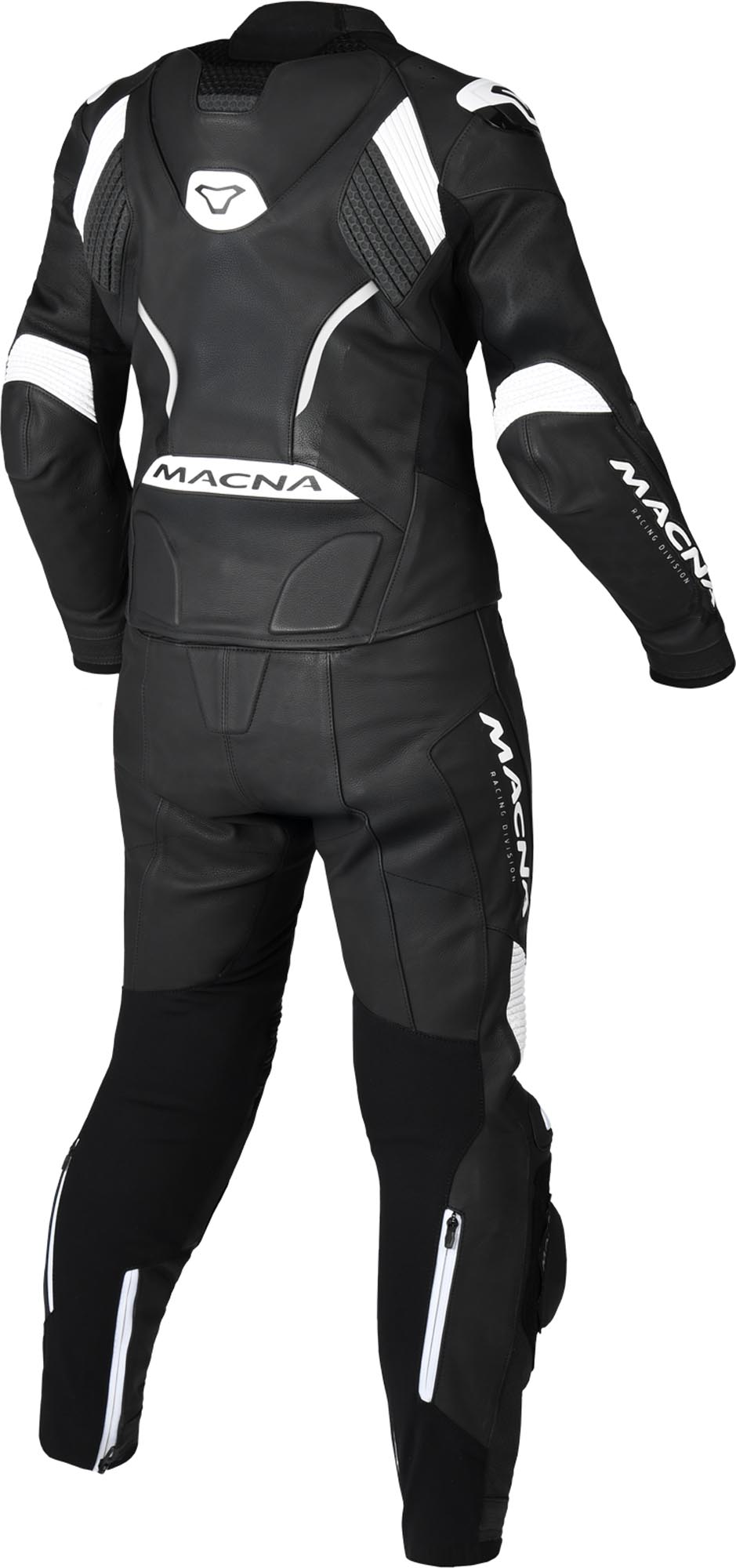Macna Blitz Two Piece Ladies Motorcycle Leather Suit black/white 38 Figure 2