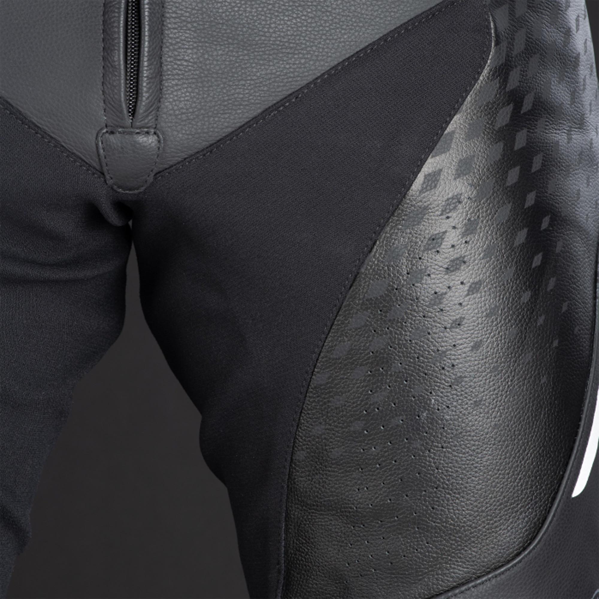 Oxford Nexus 1.0 Motorrrad Lederhose schwarz/weiß 48 Abbildung 5