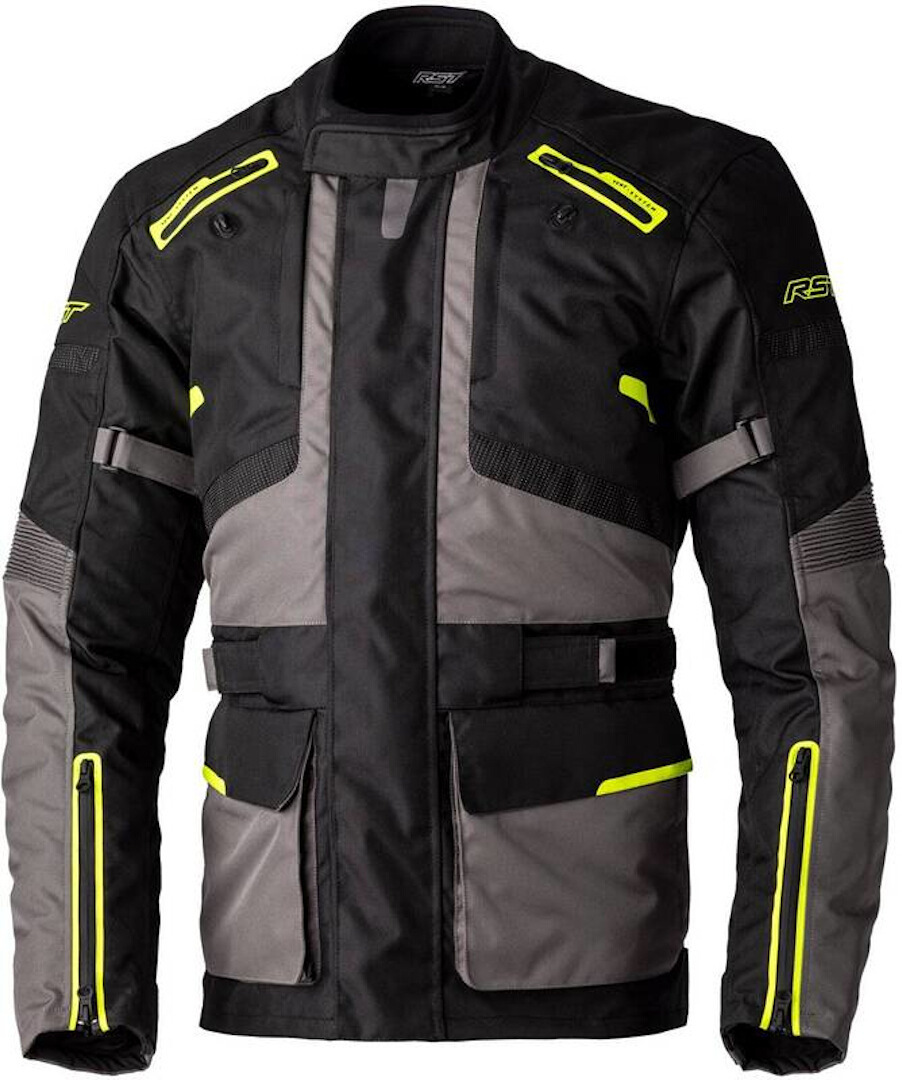 RST Endurance Veste textile de moto noir/gris/jaune L Figure 1