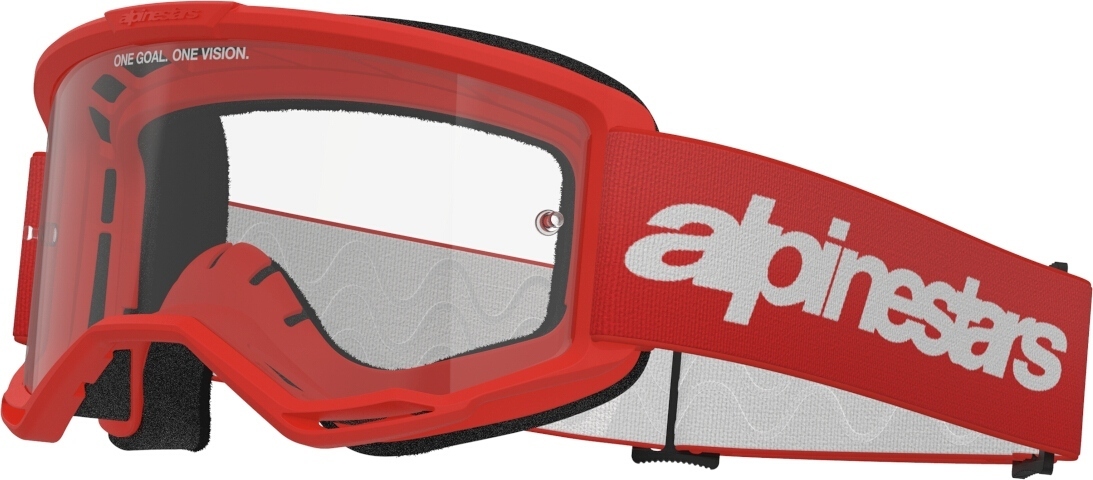 Alpinestars Vision 3 Wordmark Ochelari de motocross negru Figura 2
