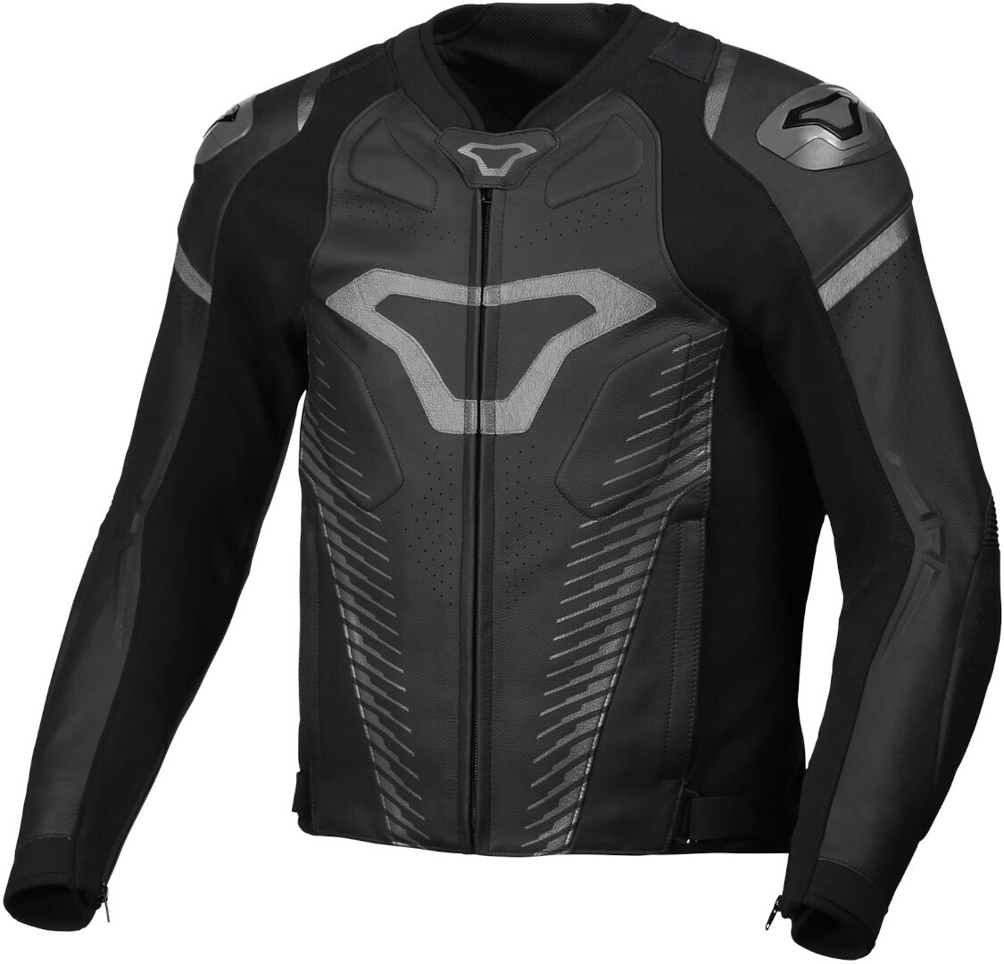 Macna Tronniq Motorcycle Leather Jacket black 54 Figure 1