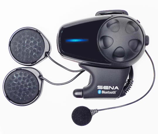 Sena SMH10 Bluetooth-headset intercom med universellt mikrofonkit dubbelpack Figur 3