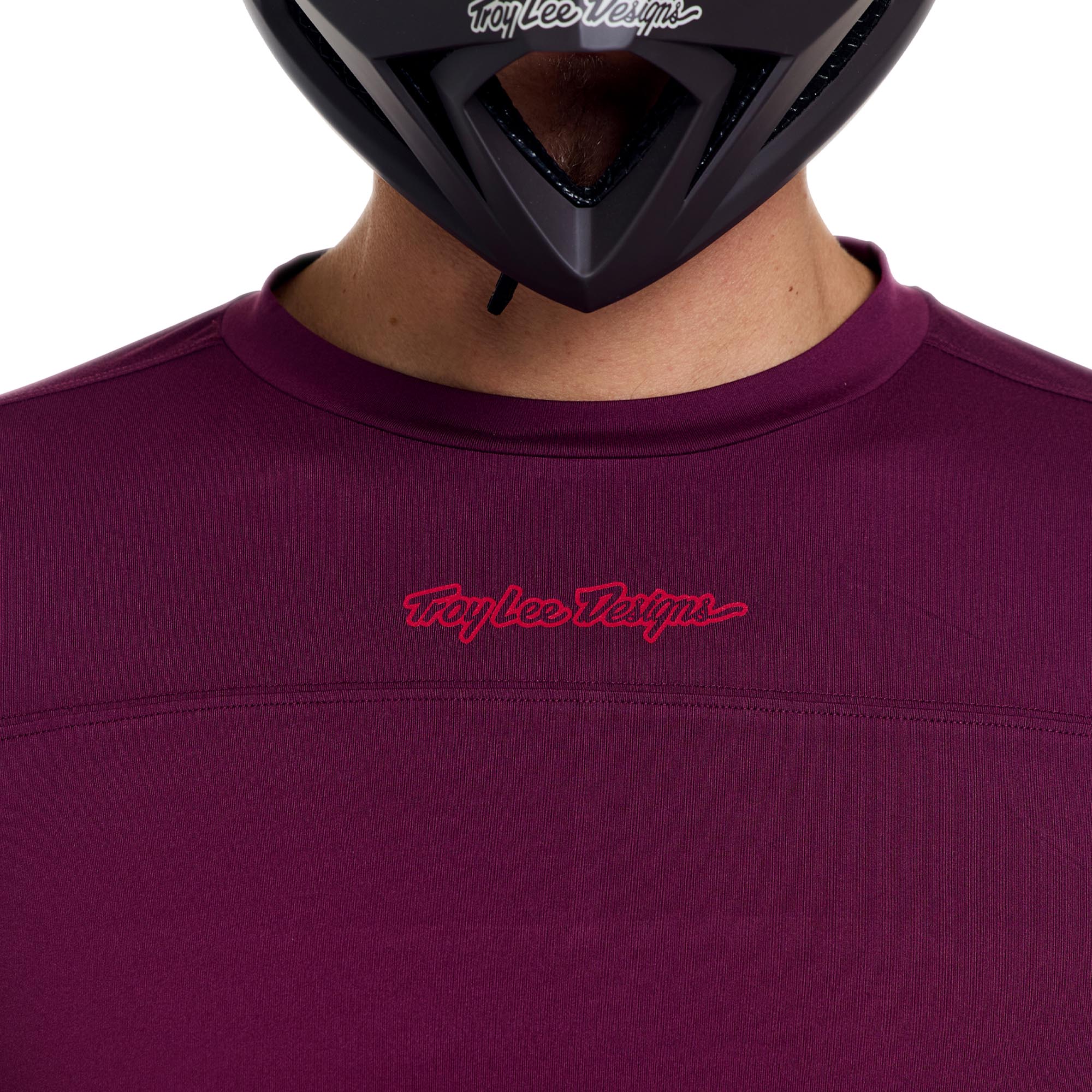 Troy Lee Designs Ruckus Ride Mono 3/4 Maillot de vélo Bordeaux M Figure 4