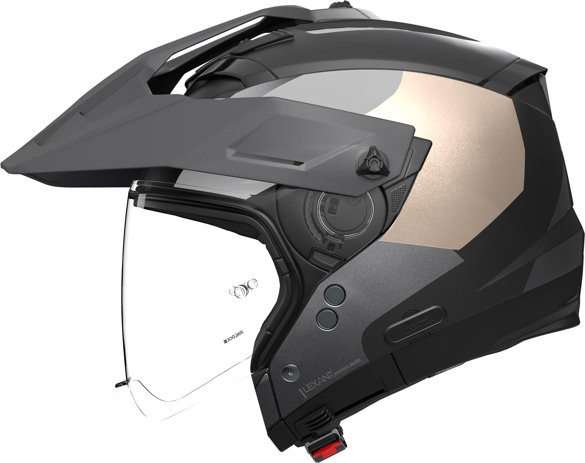 Nolan N70-2 X 06 Selvado Helm schwarz/grau L (60) Abbildung 2