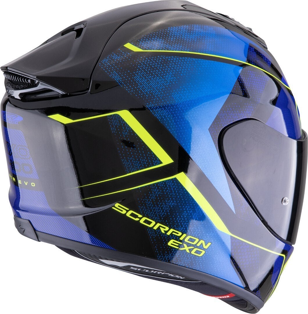 Scorpion EXO-1400 Evo II Air Intensio Casco nero/blu/giallo XL (61/62) Figura 2