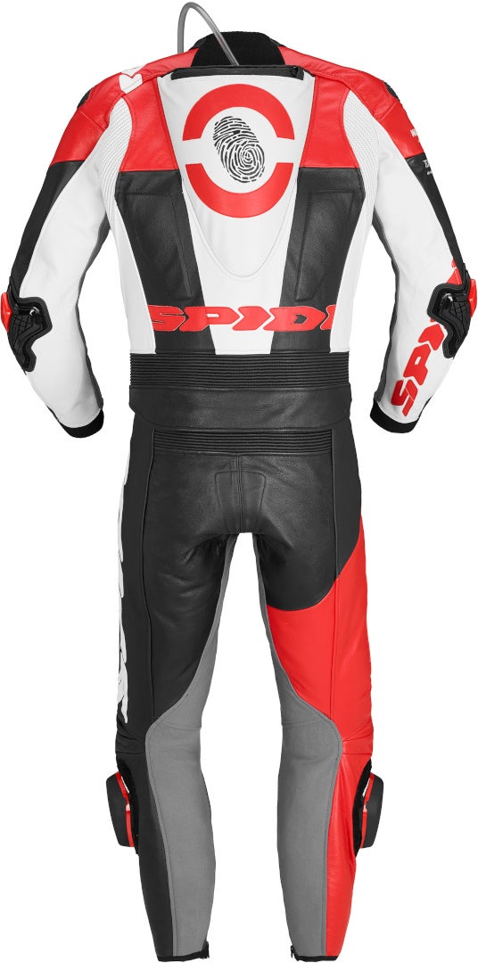 Side view of Spidi DP-Progressive Touring Two Piece Motorcycle Leather Suit