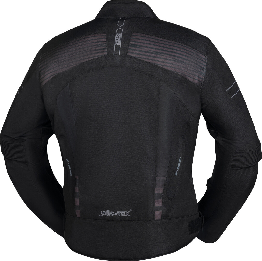 IXS RS-400-ST 3.0 Vattentät Motorcykel Textil Jacka svart XL Figur 2