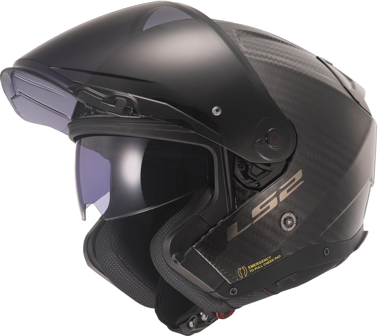 LS2 OF603 Infinity II Carbon Jethelm carbon matt S (55/56) Abbildung 2
