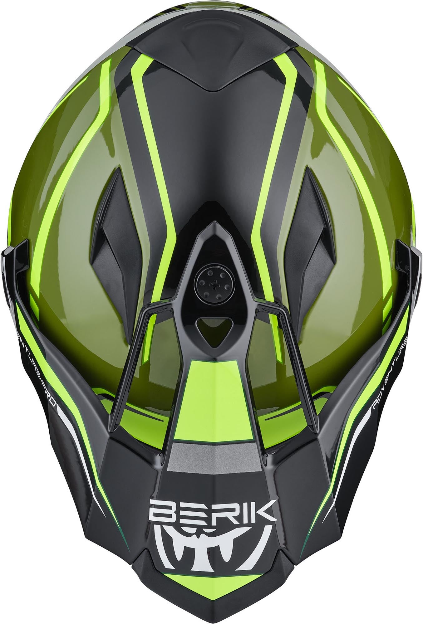 Berik MX313 Volstom Adventure Pro Enduro Hjelm grøn/gul/sort L Figur 7