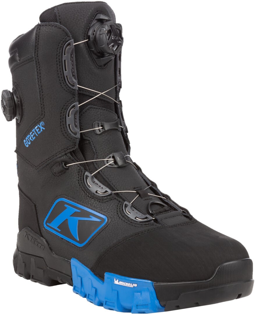Klim Adrenaline Pro S GTX BOA Snowmobile Boots black/blue 9 Figure 2