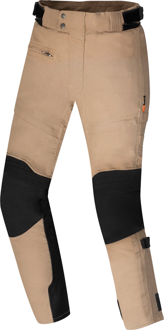 Merlin Mahala D3O Explorer Motorcycle Textile Pants black/beige Short 4XL Figure 1