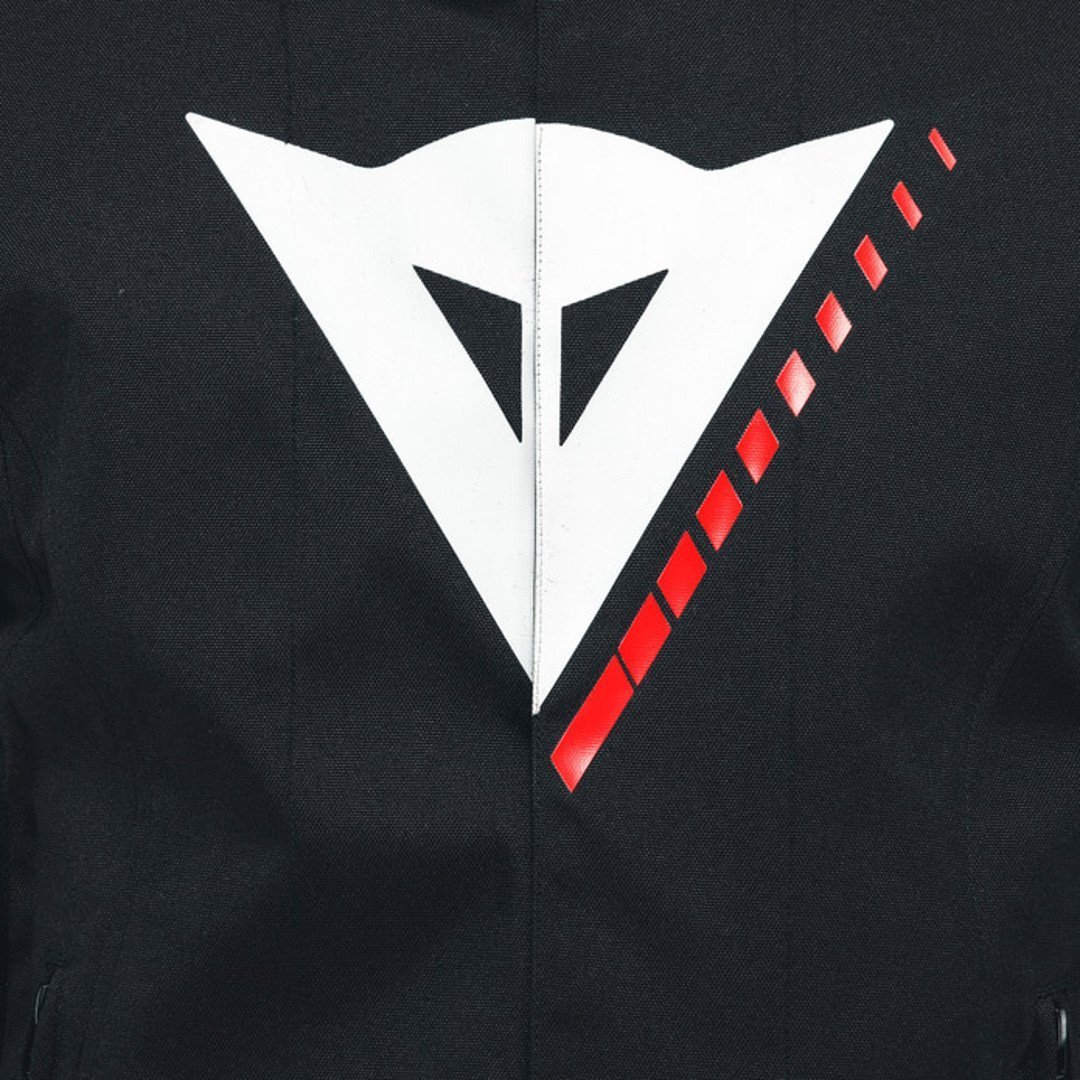 Dainese Veloce D-Dry Motorcycle Textile Jacket black/white/red 50 Figure 7