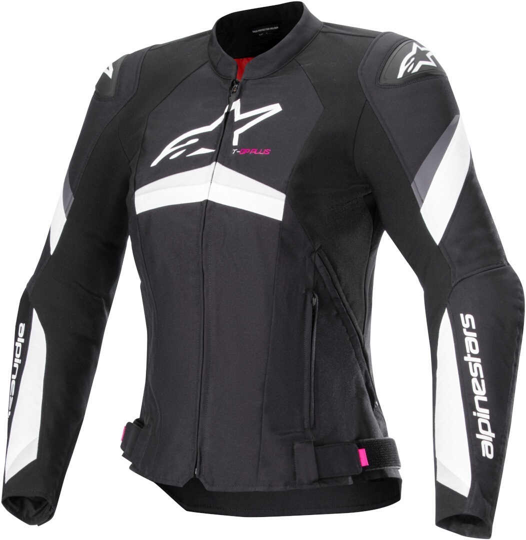 Alpinestars Stella T-GP Plus R v4 Jachetă textilă pentru motociclete pentru doamne alb/negru M Figura 1
