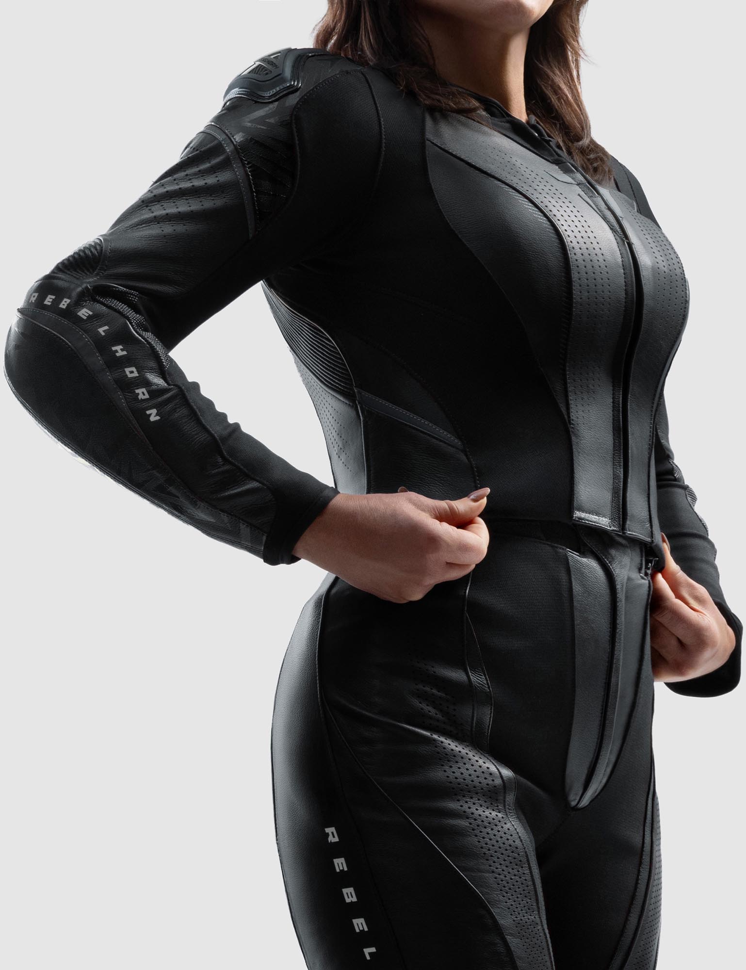 Rebelhorn Diva RS Damen Motorrad Lederjacke schwarz 36 Abbildung 11