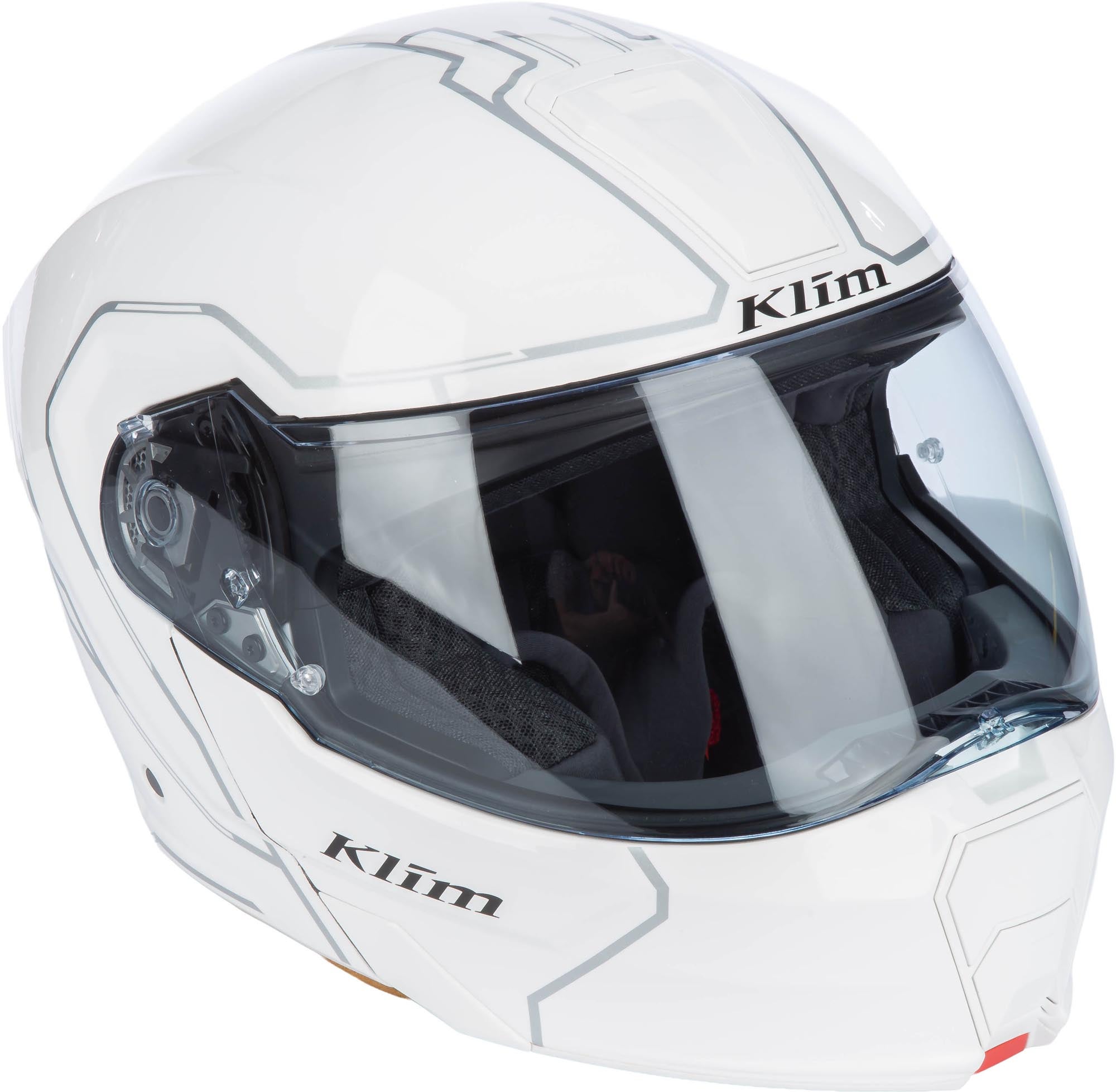 Side view of Klim GT1 Expedition Carbon Helmet