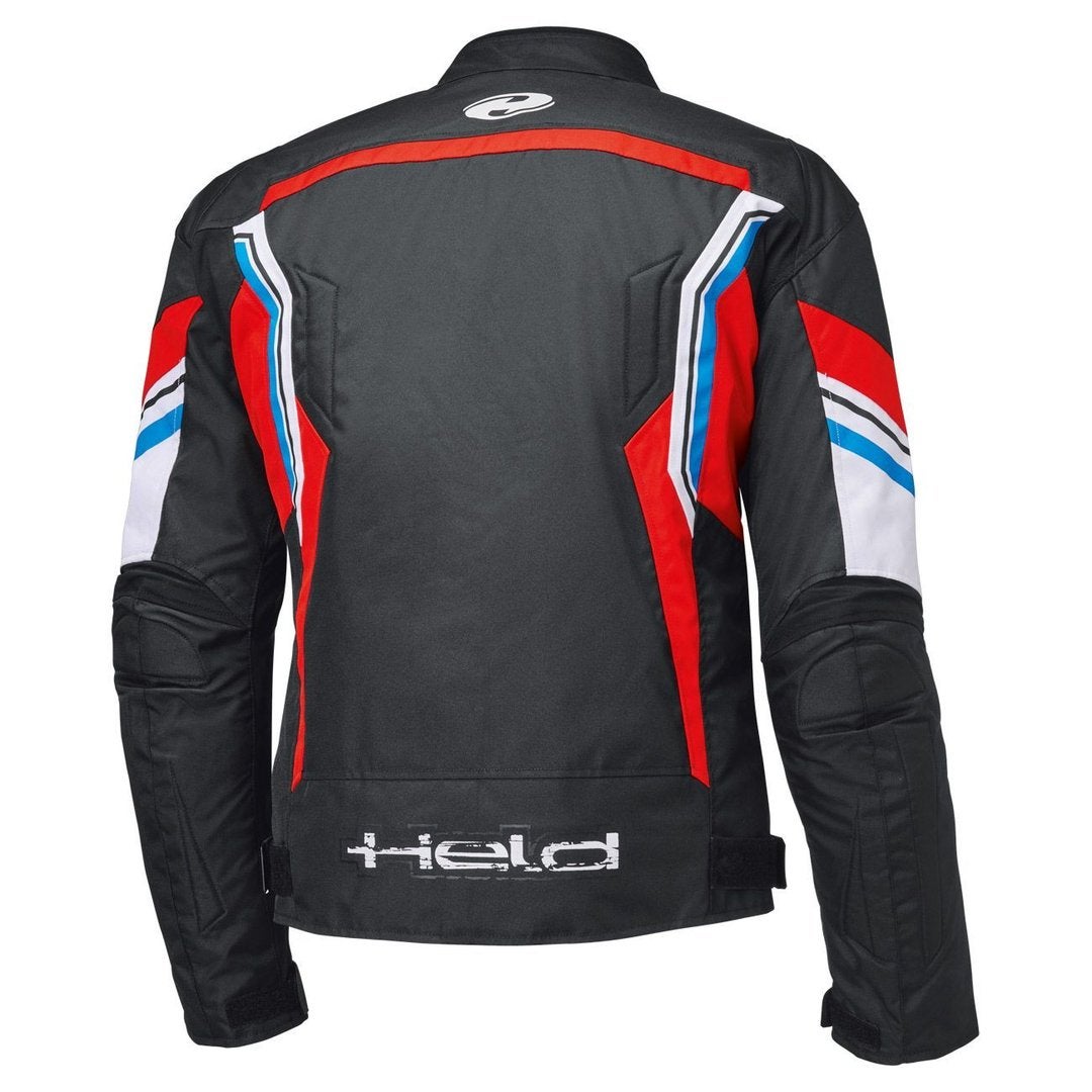 Held Baxley Top waterproof Motorcycle Textile Jacket black/red/blue 4XL Figure 2