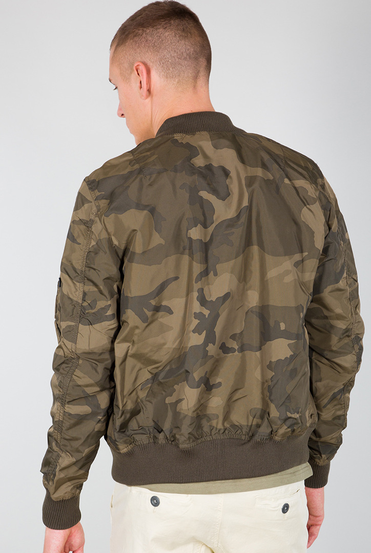 Alpha Industries MA-1 TT Jacket dark green/light green S Figure 4