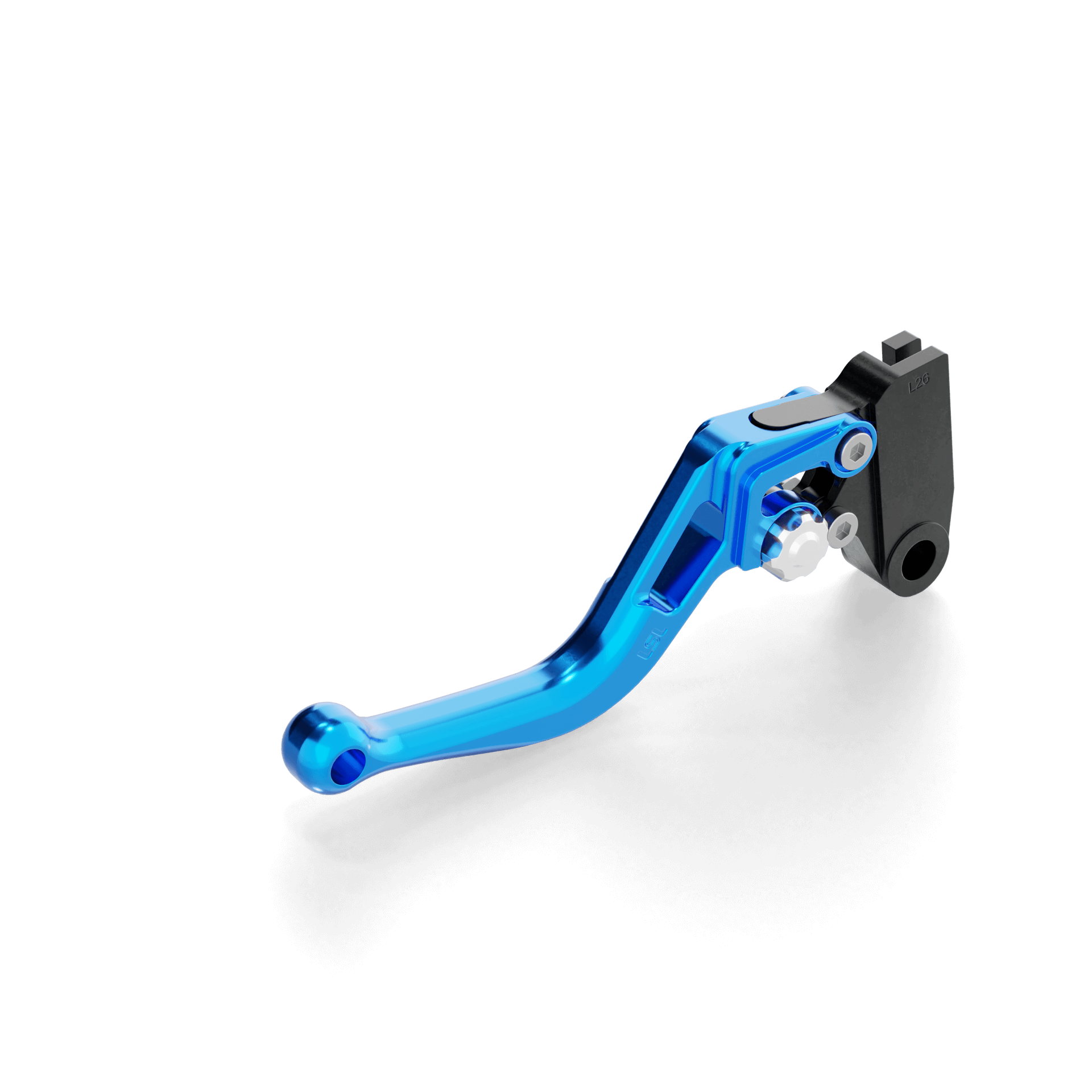 LSL Clutch leva BOW L39R, breve blu Argento Figura 3