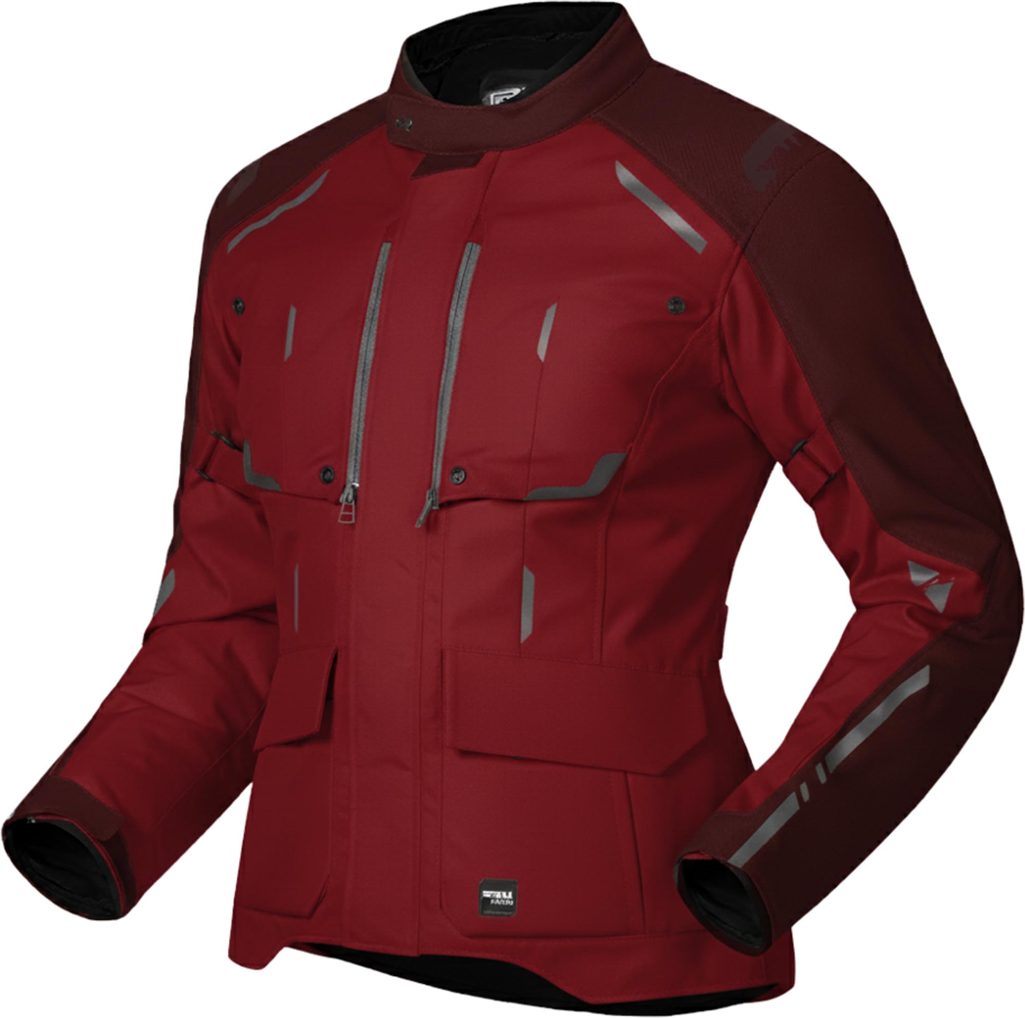 Richa Taurus waterdichte dames motorfiets textieljas Bordeaux S Figuur 1