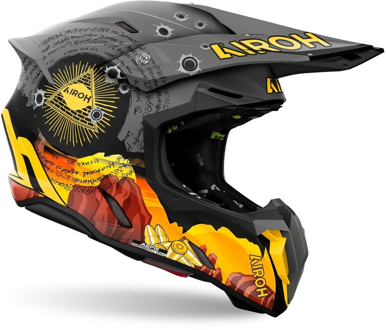 Airoh Twist 3 Adventure Motorcross helm M (57/58) Figuur 2