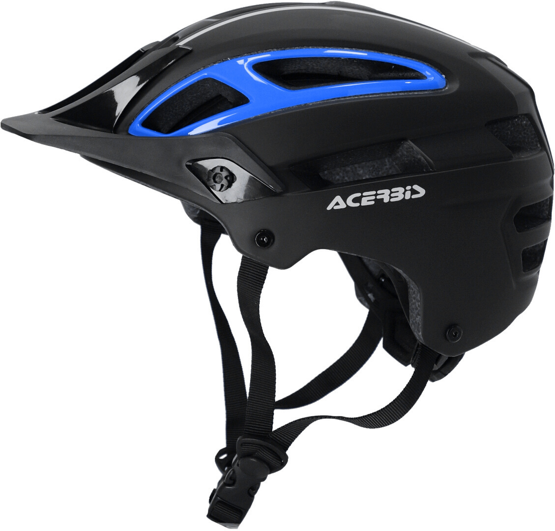 Acerbis Doublep Cască MTB Negru/Albastru S/M (52-58) Figura 4