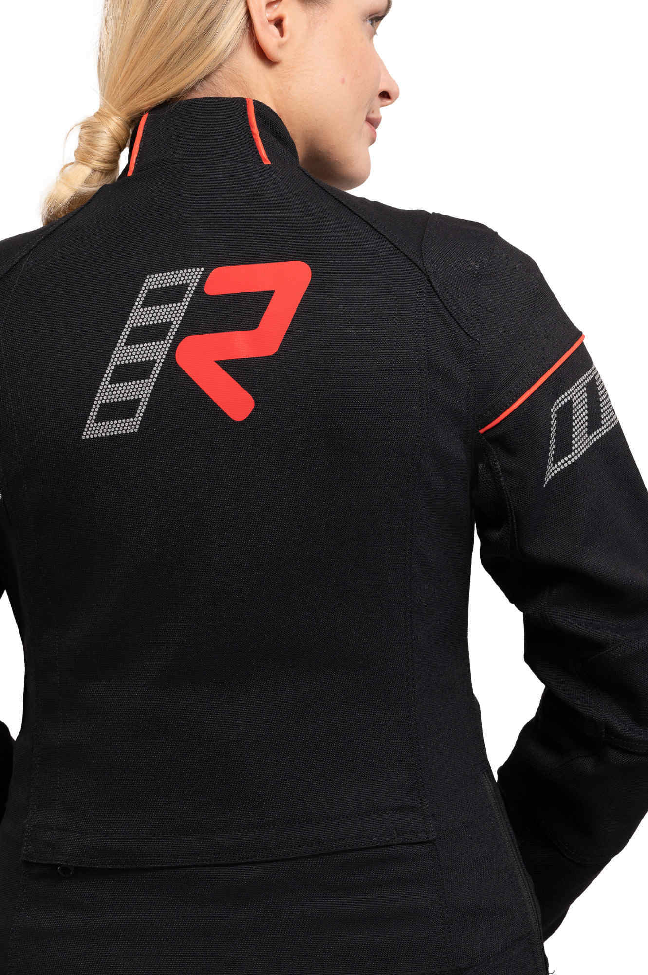 Rukka AirGobina 2.0 Giacca tessile moto da donna nero/rosso 38 Figura 7