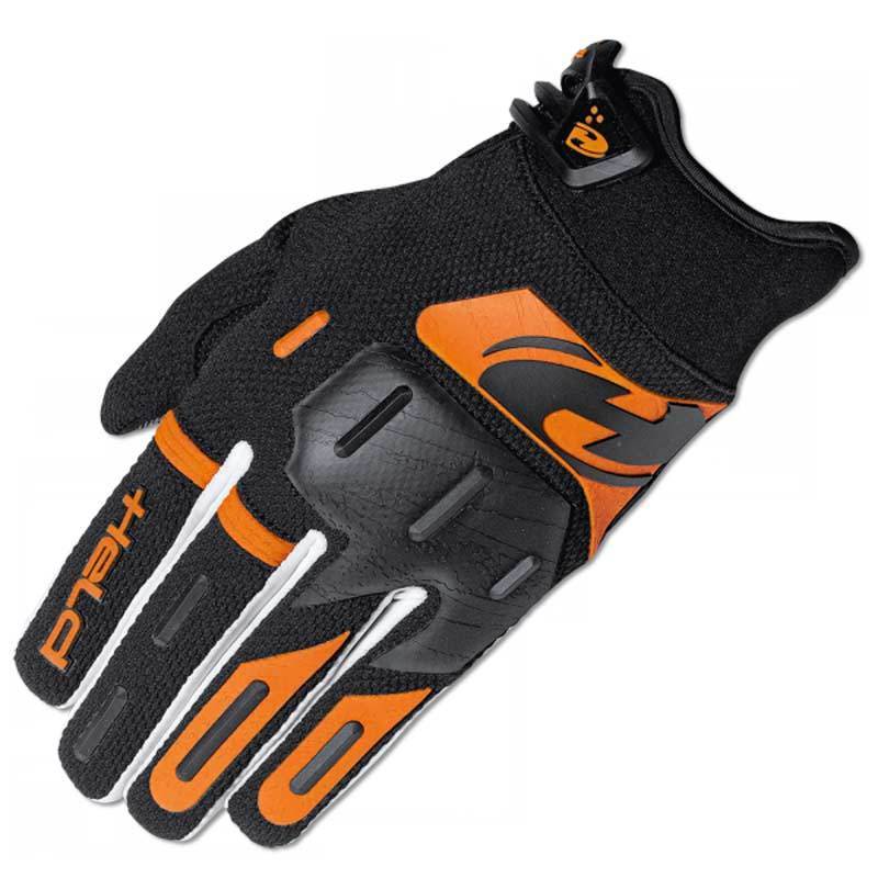 Held Hardtack Motocross handsker sort/orange 8 (M) Figur 1