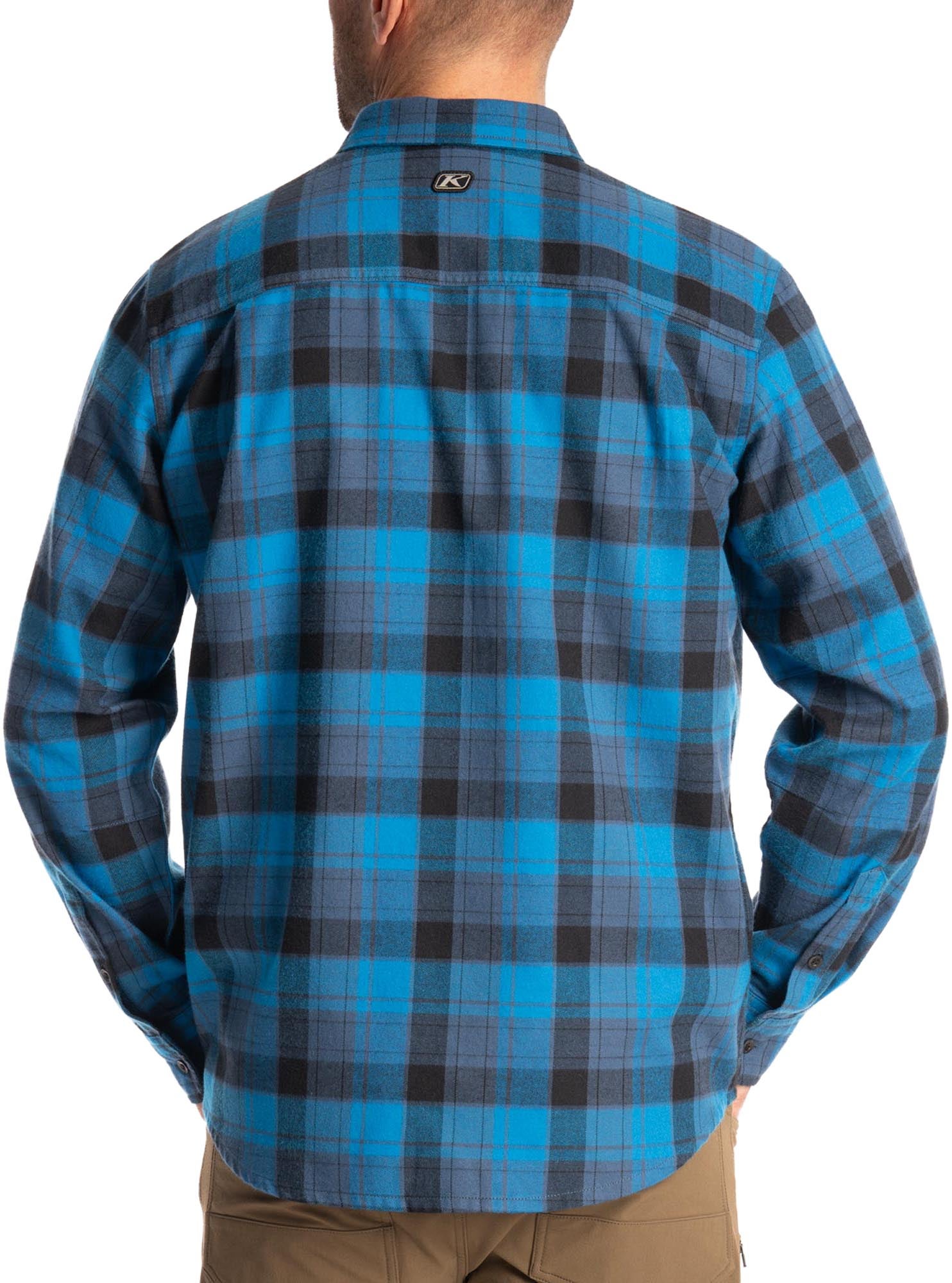 Klim Cottonwood Camicia di flanella blu S Figura 3