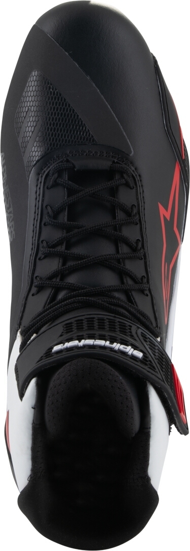 Alpinestars Faster-4 Motorcykel Skor svart/vit/rött 11,5 Figur 3