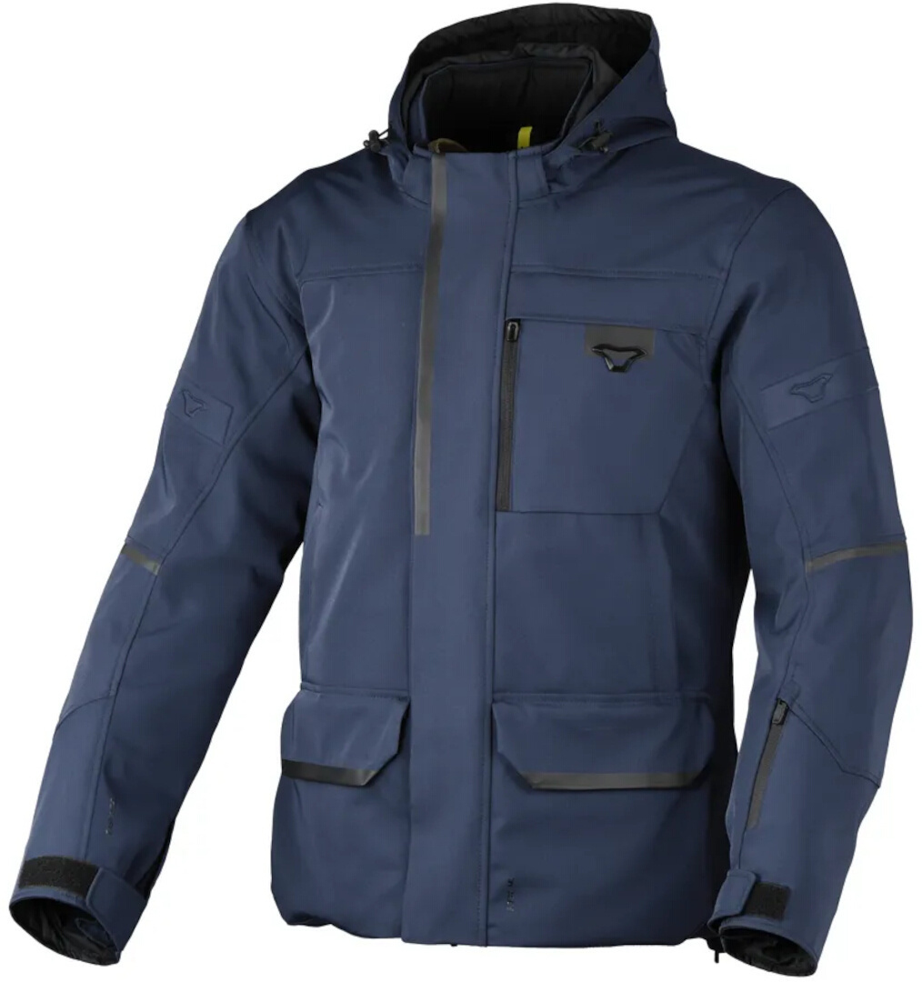 Macna Mondo 2.0 waterproof Motorcycle Textile Jacket dark blue M Figure 1