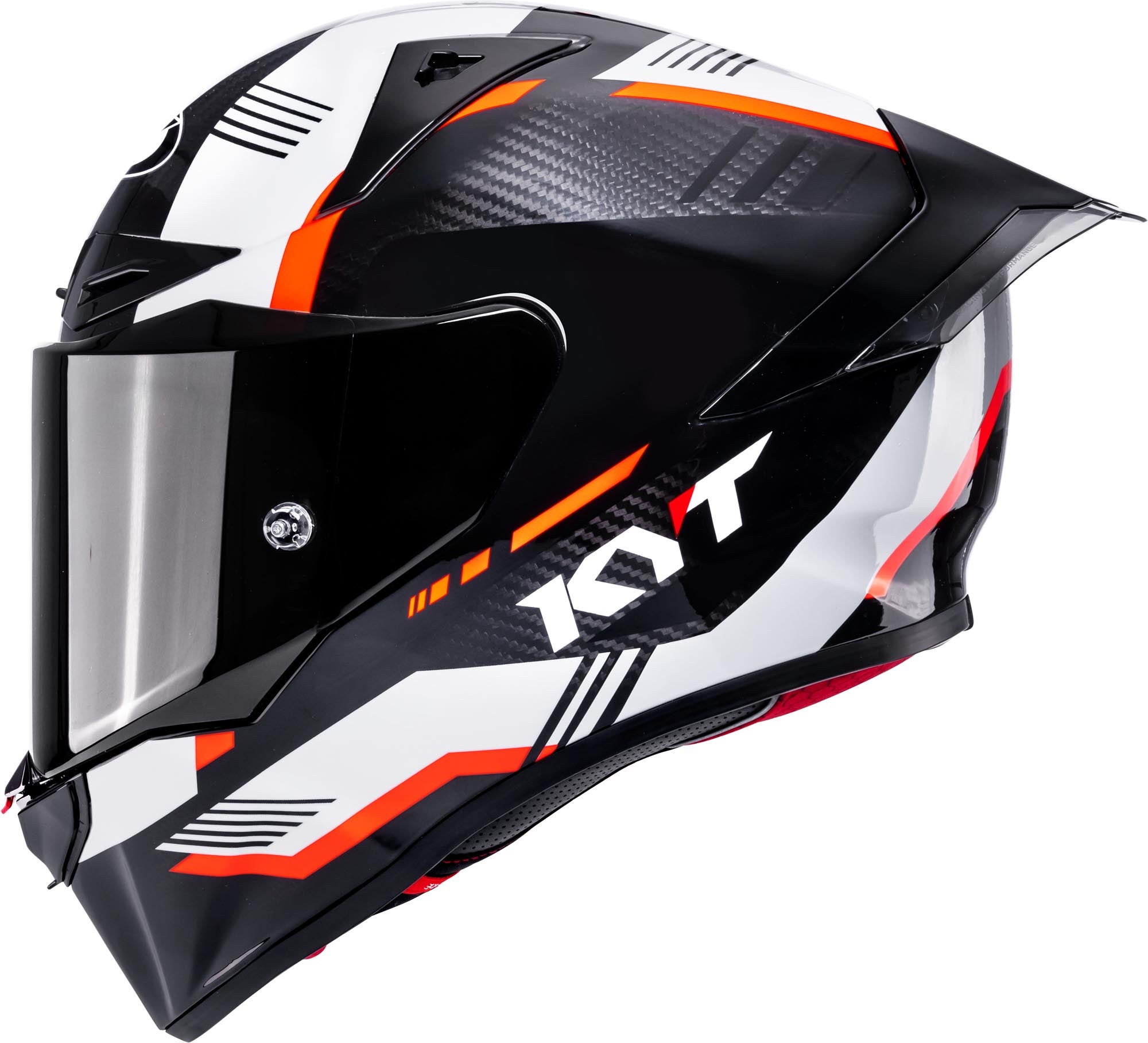 KYT R1R Carbon Zone Helm carbon/orange L (59/60) Abbildung 2