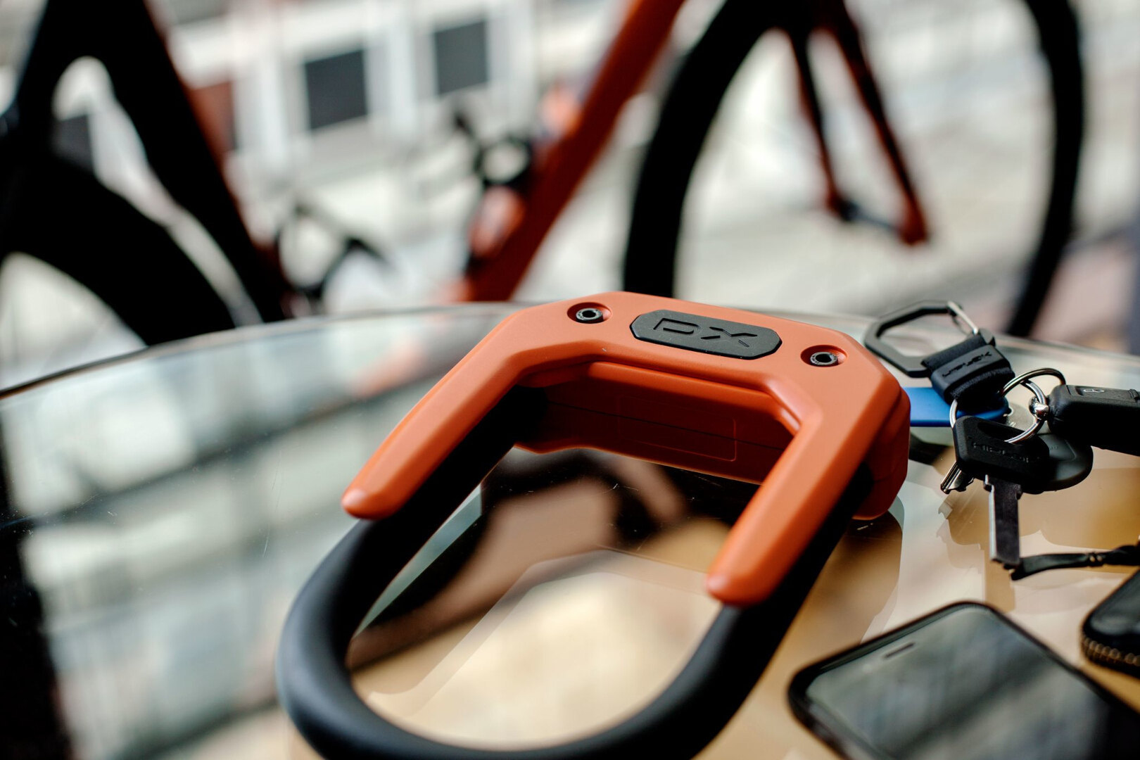 Hiplok DX U-Lock orange Figure 5