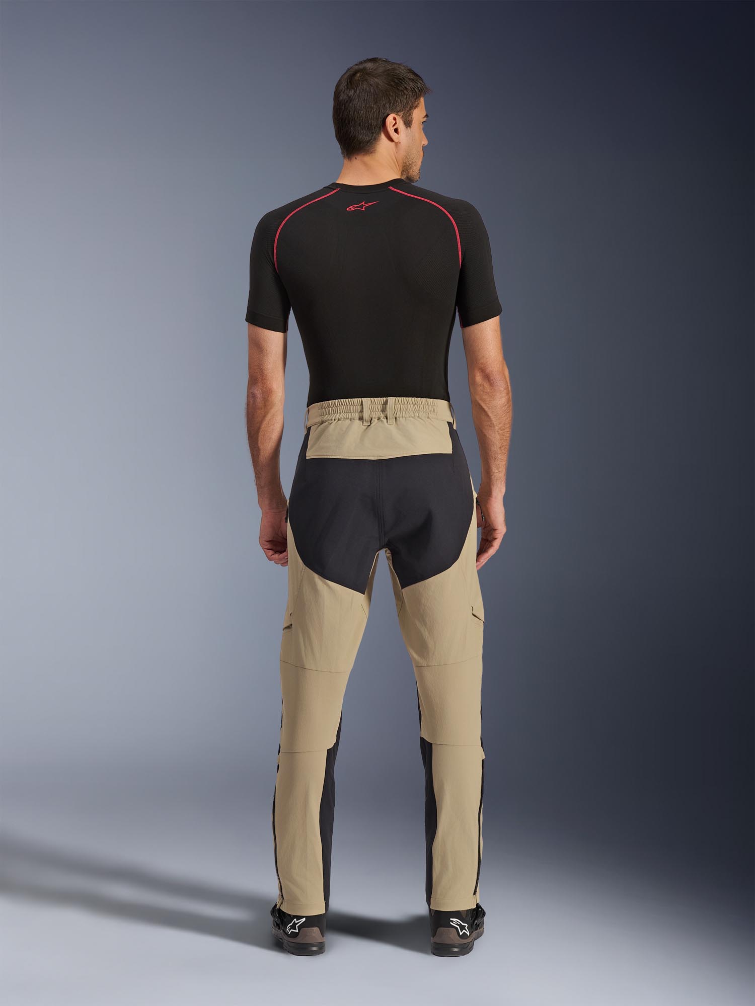 Alpinestars Flex-AST Explorer Motorcycle Textile Pants beige/black M Figure 7