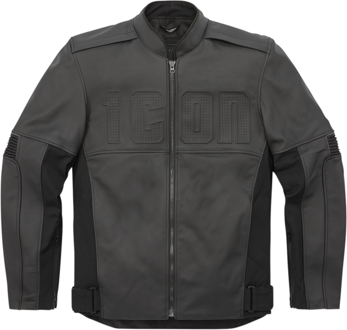 Icon Motorhead3 Motorcycle Leather / Textile Jacket 4XL Figure 1