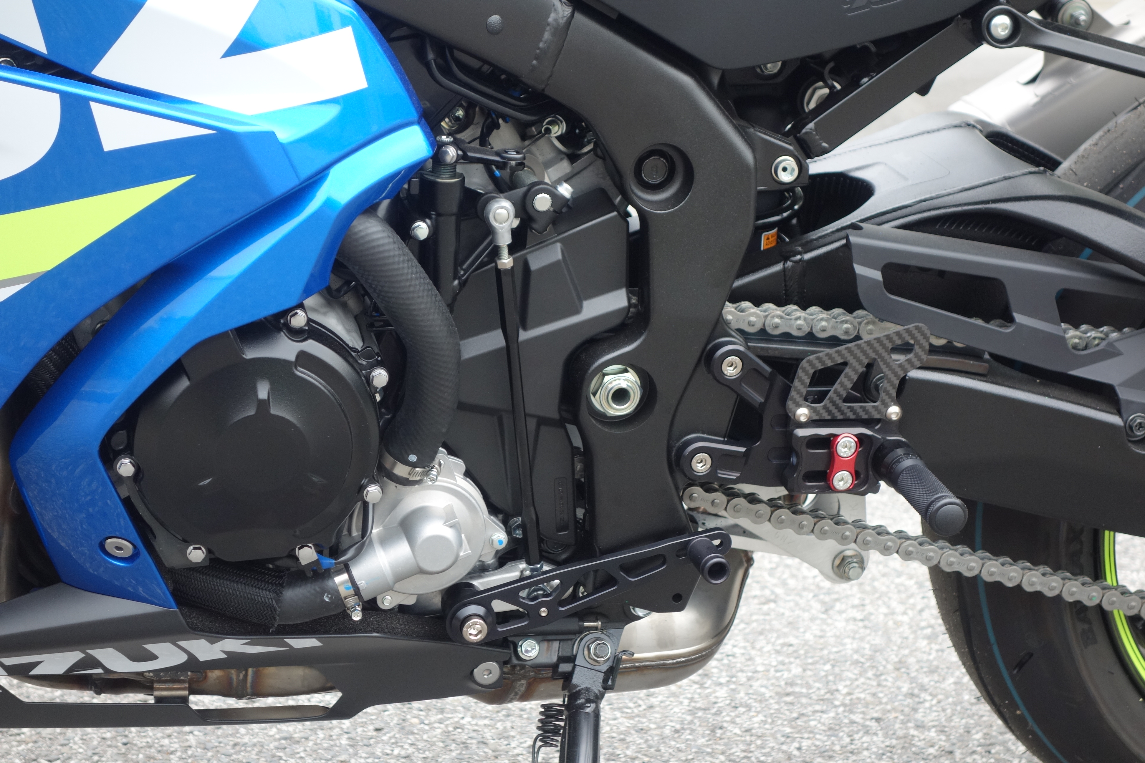 LSL Reservdel 2-glid fotstöd system 118S138, GSX-R 1000 17- Växlande sida Figur 1