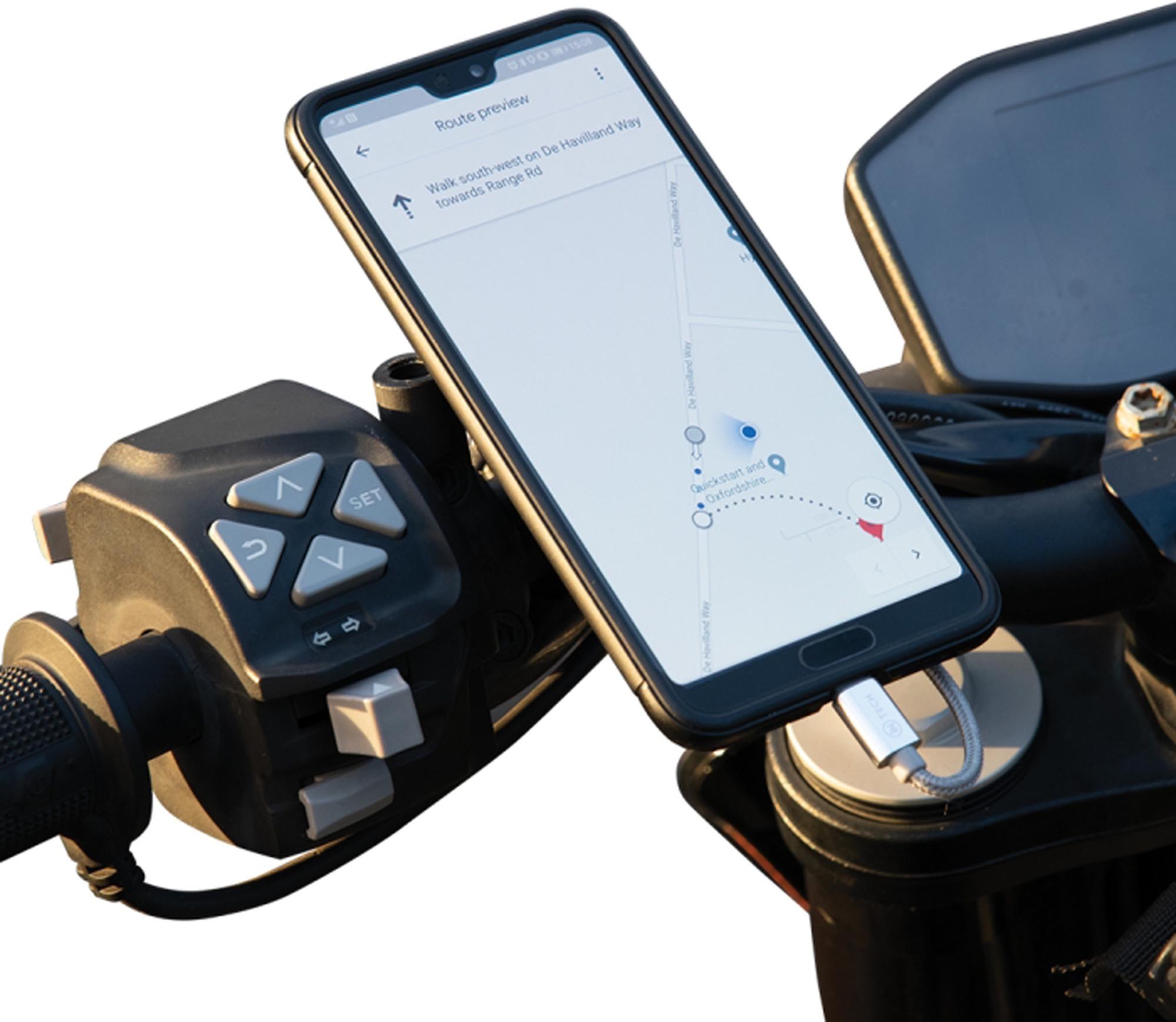 Oxford CLIQR USB Type A Lenkerhalterung Abbildung 3