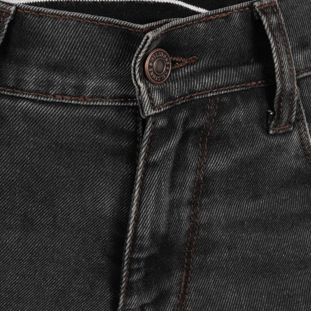 Helstons Parade Jeans moto da donna nero 34 Figura 3