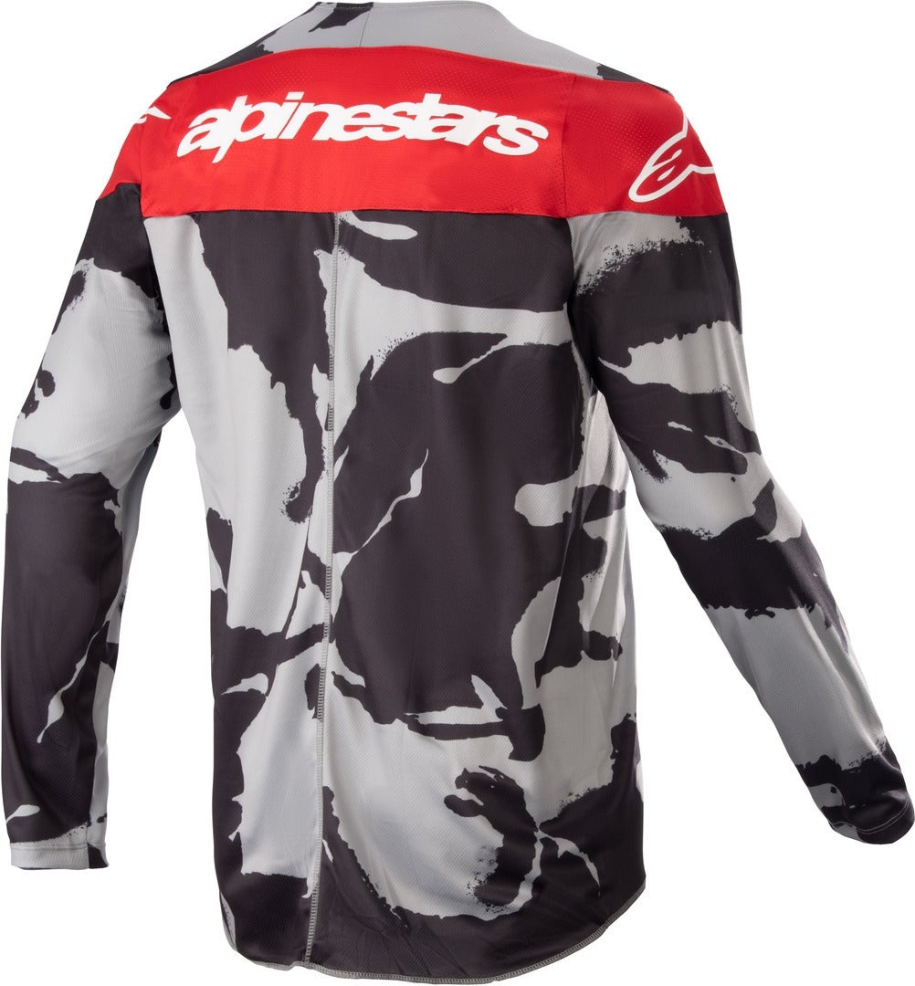 Alpinestars Racer Tactical 2023 Jugend Motocross Jersey grau/rot L Abbildung 2