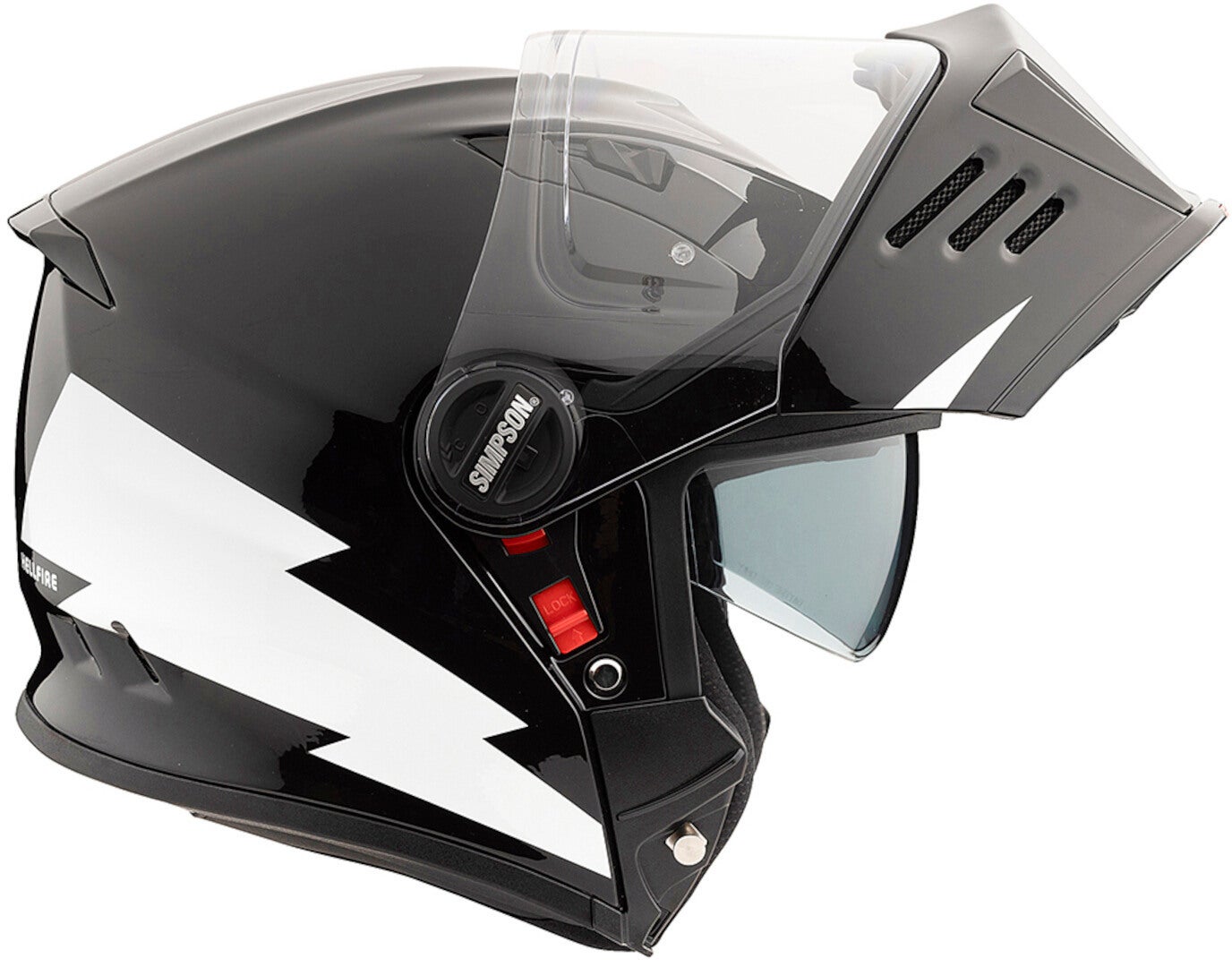 Simpson Darksome Hellfire Capacete Flip-Up XXL (64) Figura 3
