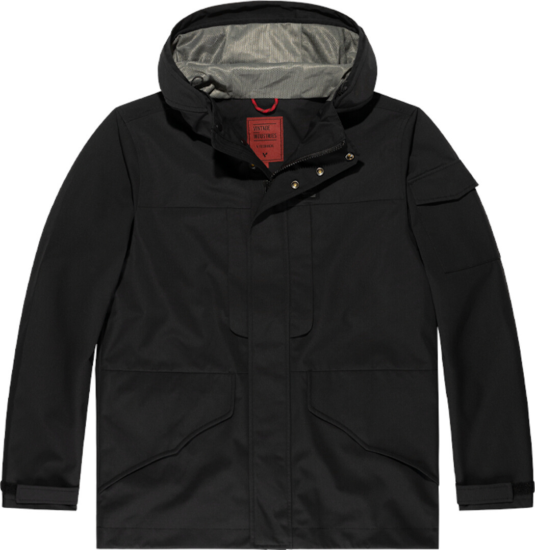 Vintage Industries Caldwell Jacket black M Figure 1