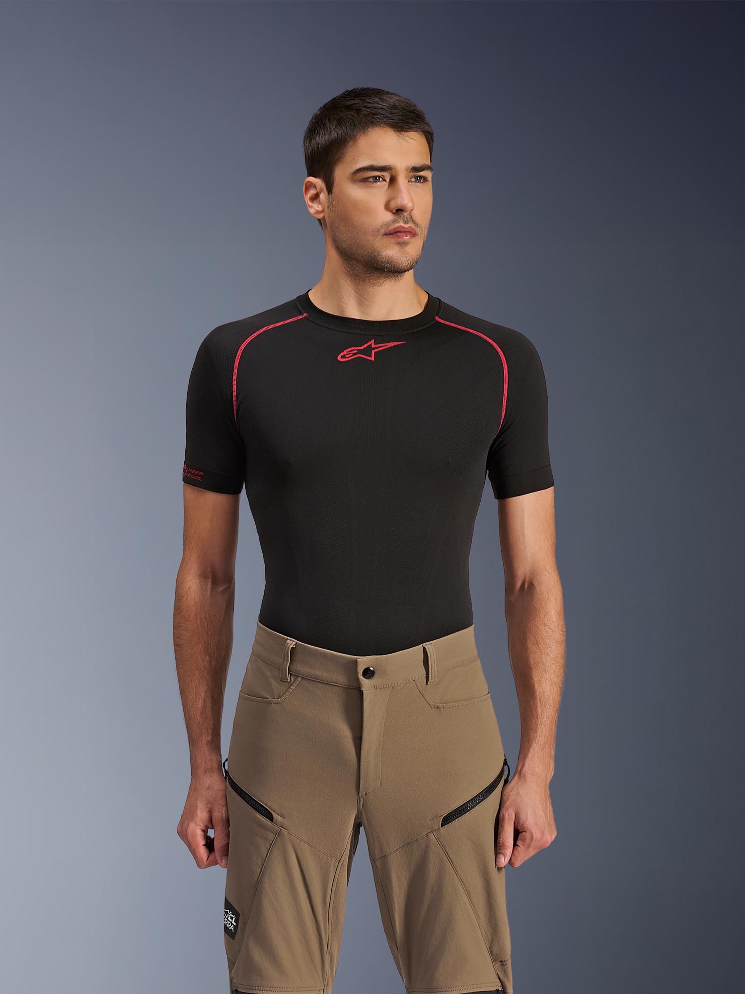 Alpinestars Flex-AST Explorer Motorcycle Textile Pants brown/black M Figure 3