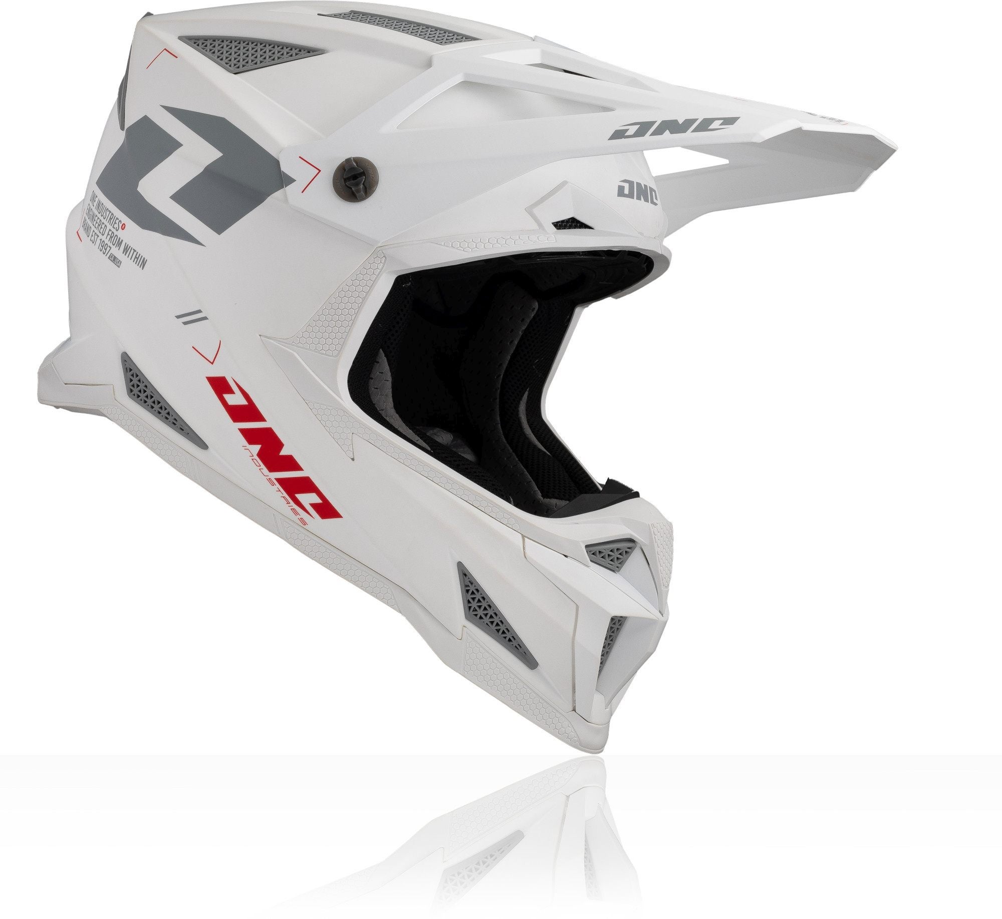 Side view of One Industries X-297 Focus Motocross Helmet